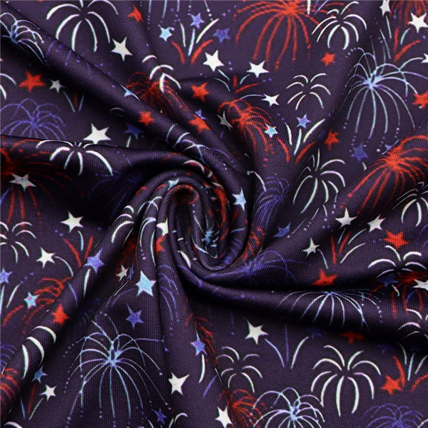 Fireworks Bullet / Stretch Liverpool Fabric